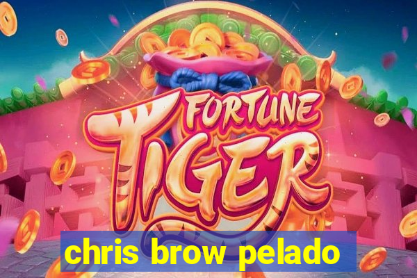 chris brow pelado